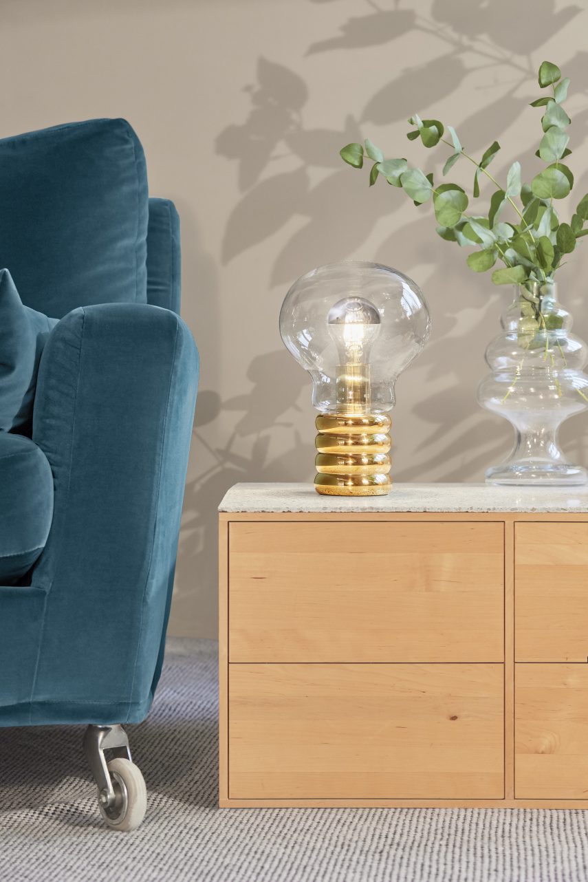 Bulb Brass Table Lamp 125 V Ingo Maurer 
