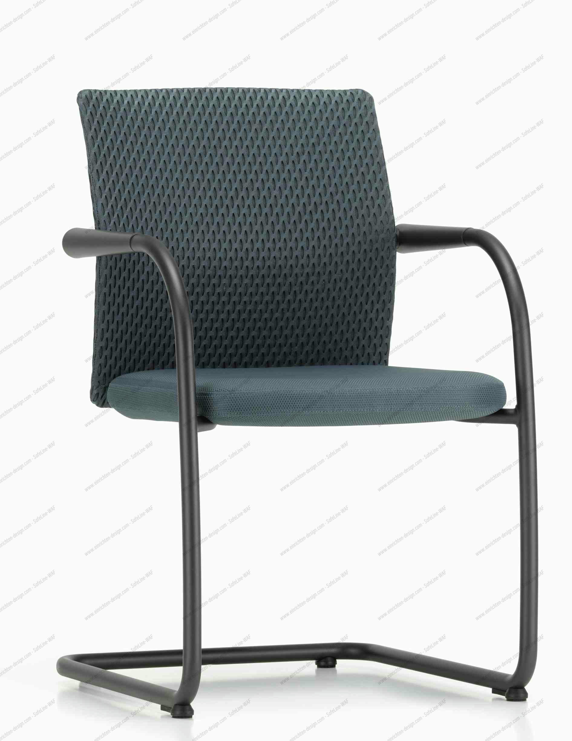 ID Visitor Mesh Cantilever Chair Vitra 