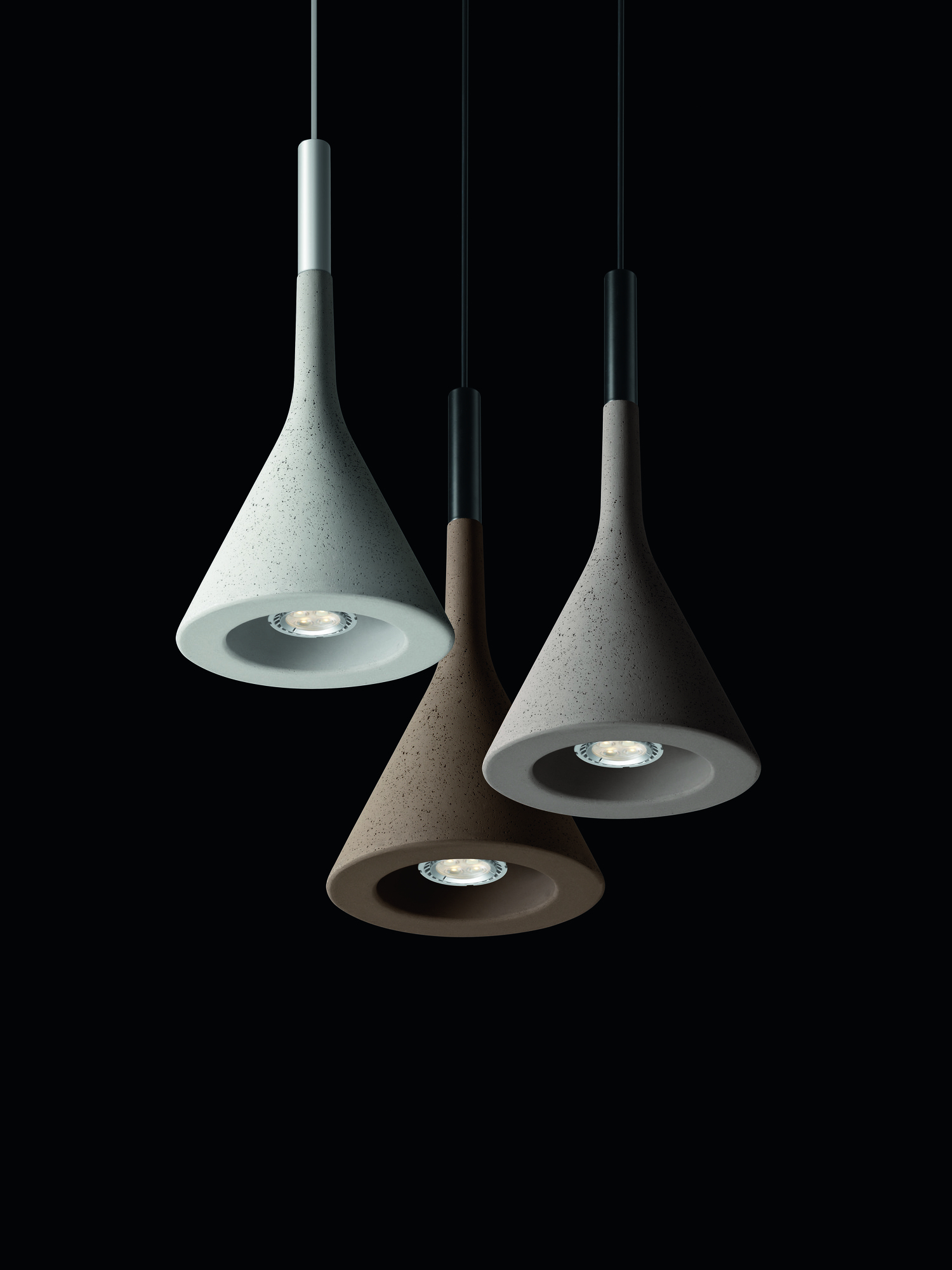 Aplomb Pendant light Foscarini brown