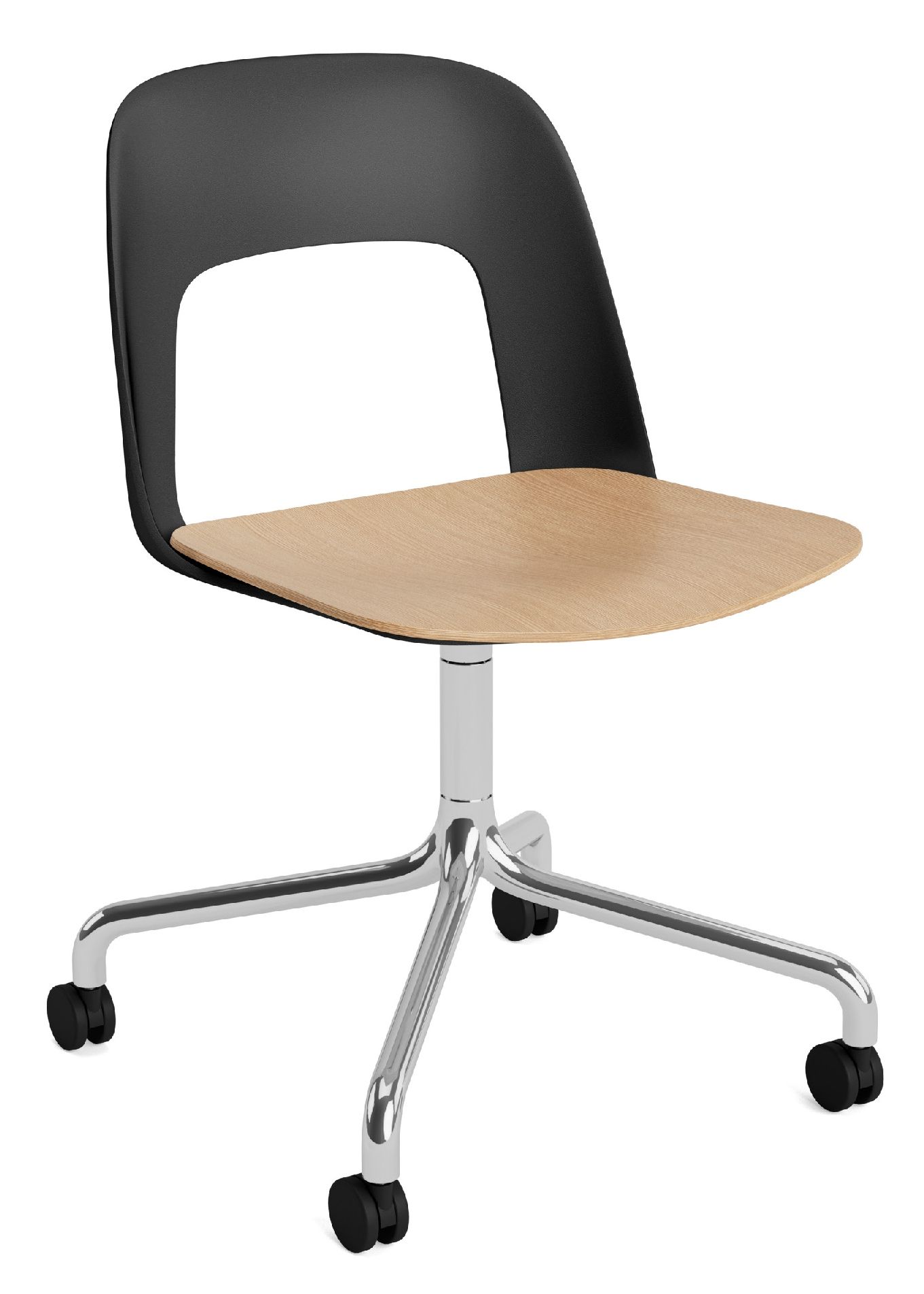 Layout Side Chair 162 4-star swivel chair Hay 