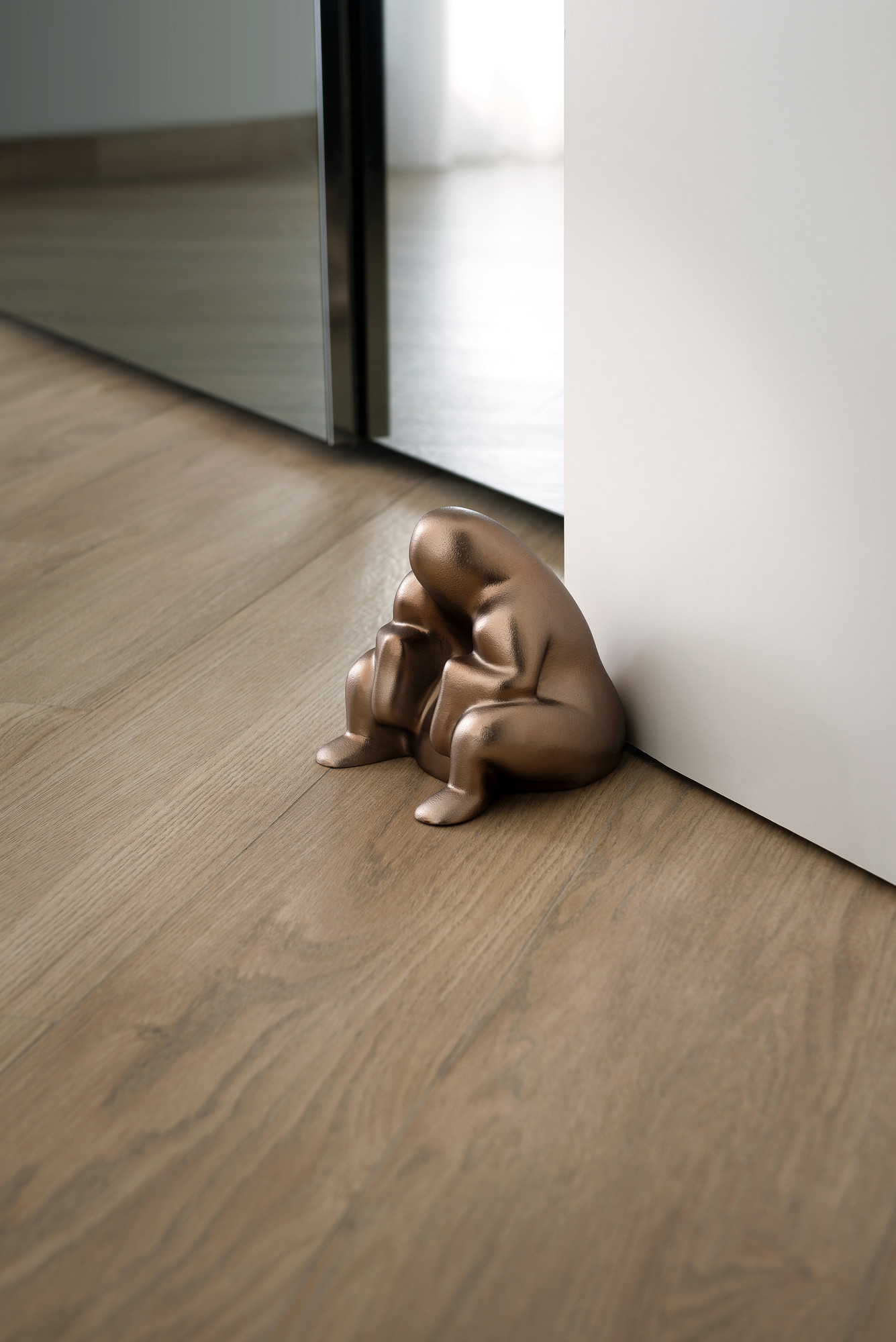 PS18 Dede Doorstop Alessi Brown