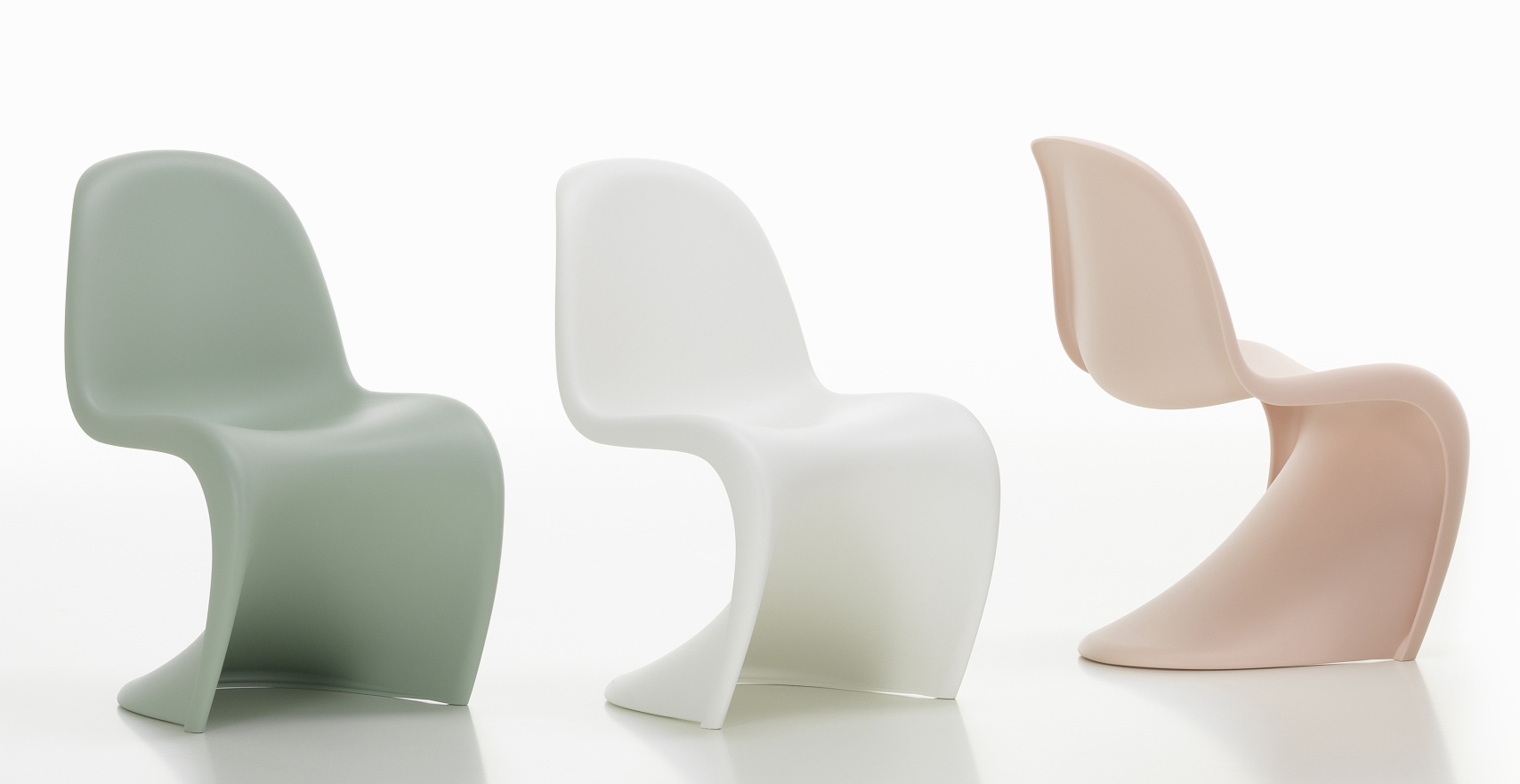 Panton Junior Chair Vitra - QUICK SHIP Soft mint