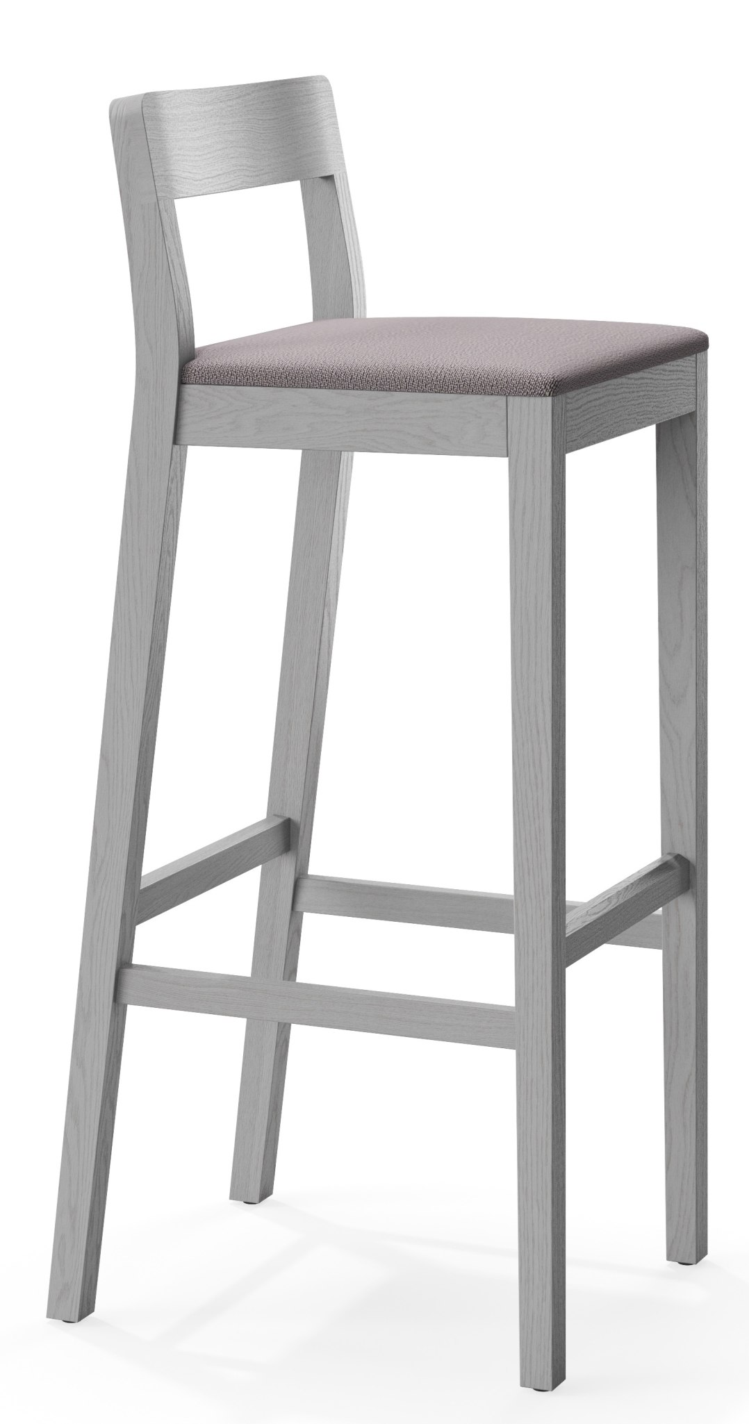 Sit Wood Bar Stool with Seat Cushion Zeitraum Sit Wood Bar Stool with Seat Cushion Zeitraum
