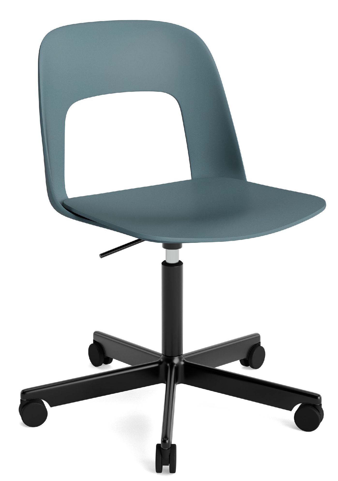 Layout Side Chair 141 5-star swivel base chair Hay   