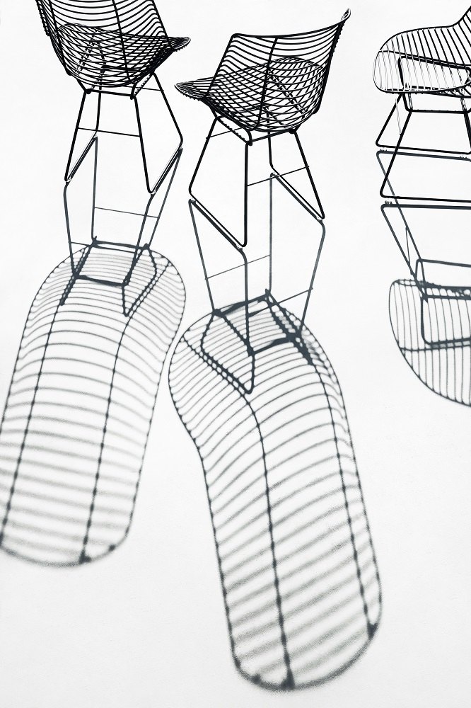 Flow Filo Indoor/Outdoor Chair Skid Frame MDF Italia 