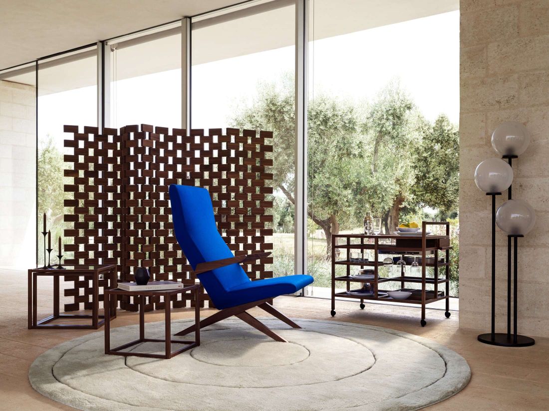 537 Paravent Ambassade Room Divider Cassina