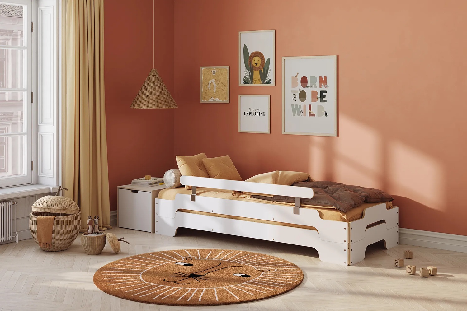 Edge rail / Safety rail for stacking bed Müller Small Living