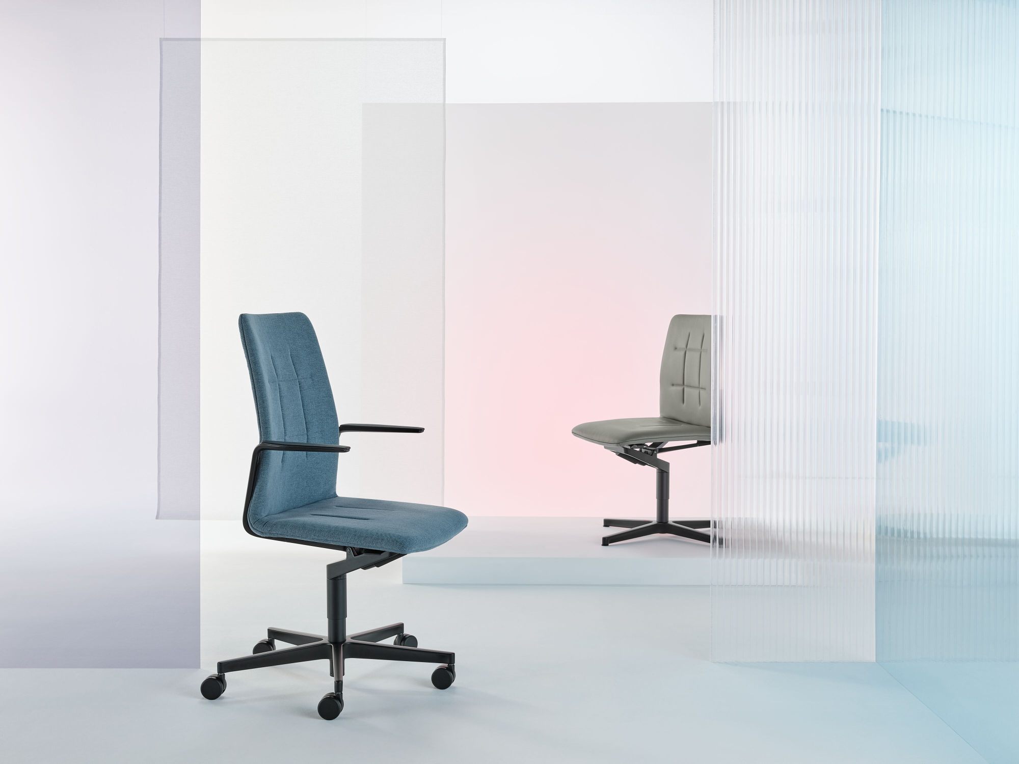Leadchair Evo swivel chair / office swivel chair with five-star base Walter Knoll