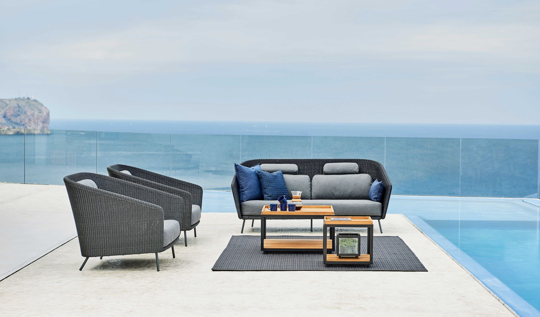 Mega Outdoor Sofa Cane-Line
