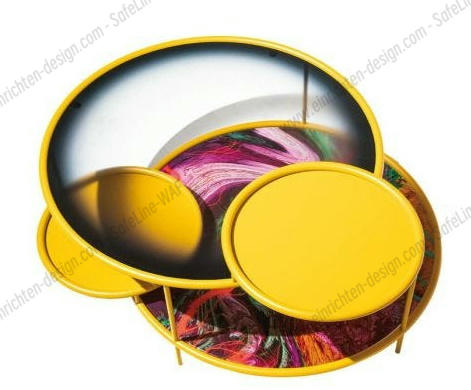 Sangaku Coffee Table Yellow/Anti-Atlas Driade