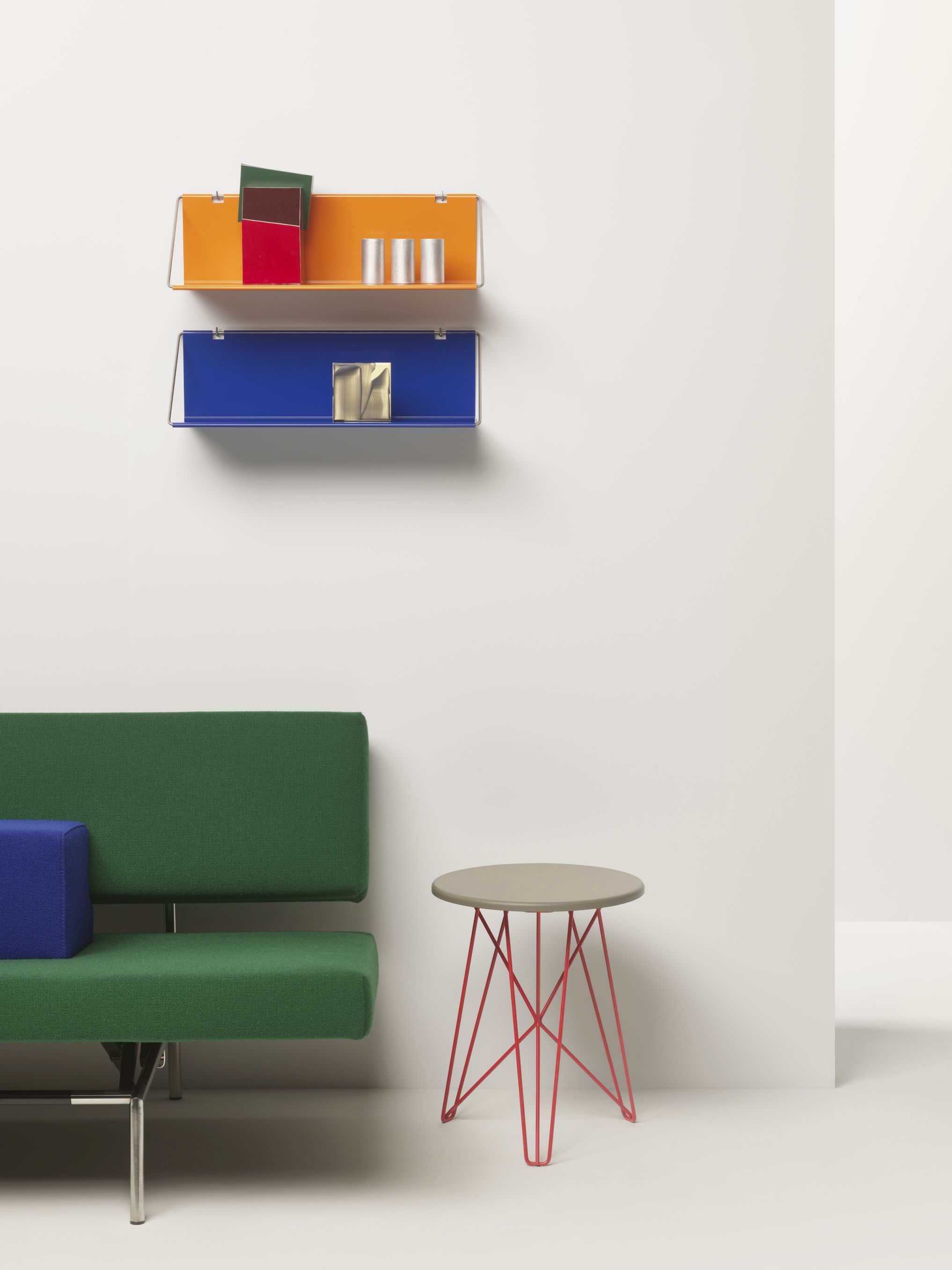 Ijhorst Stool / Side table zinc yellow Spectrum
