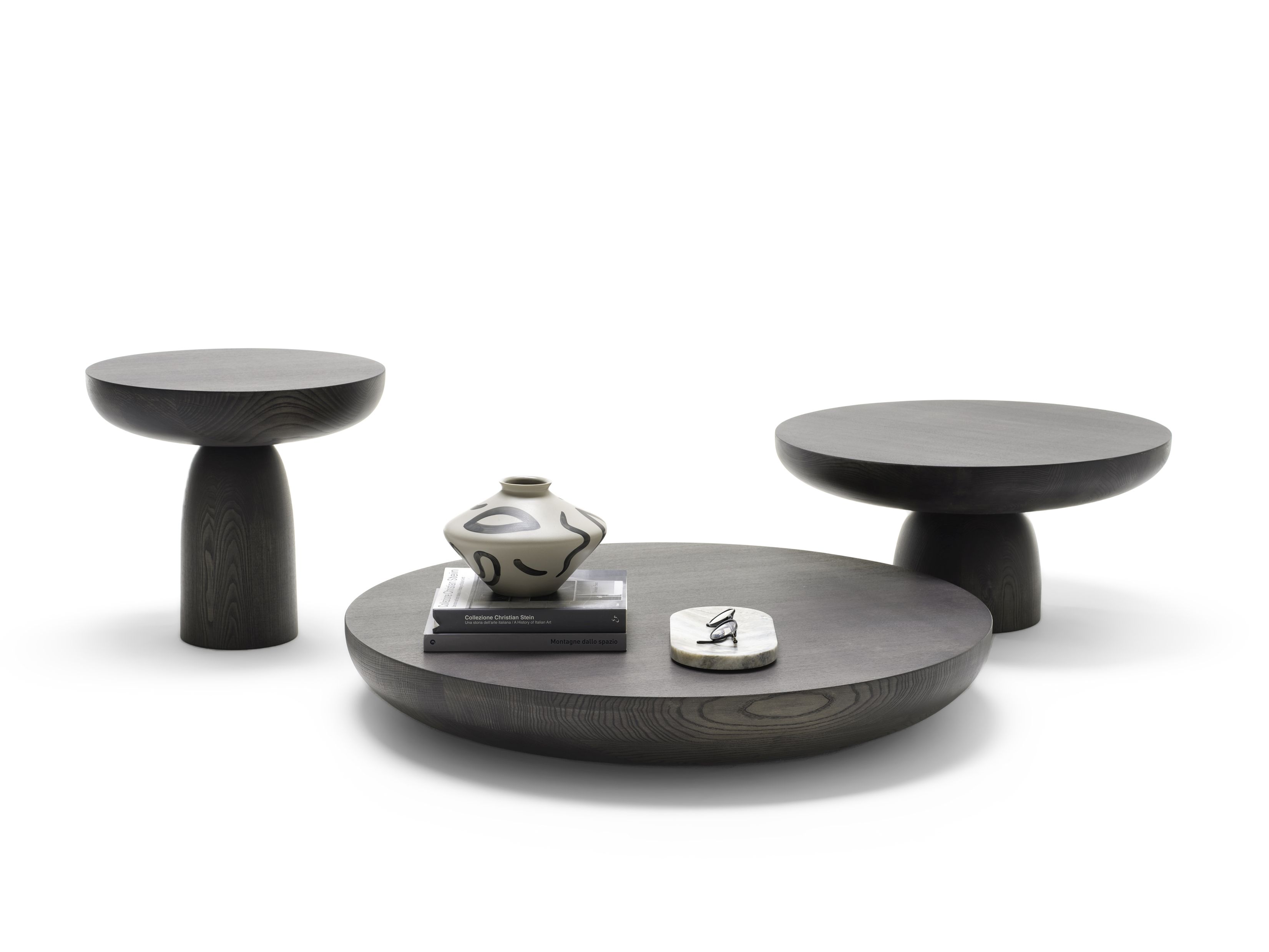Olo Wood coffee table Ø30cm Mogg