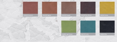 Leather samples