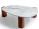 Beech dark brown / Marble Calacatta