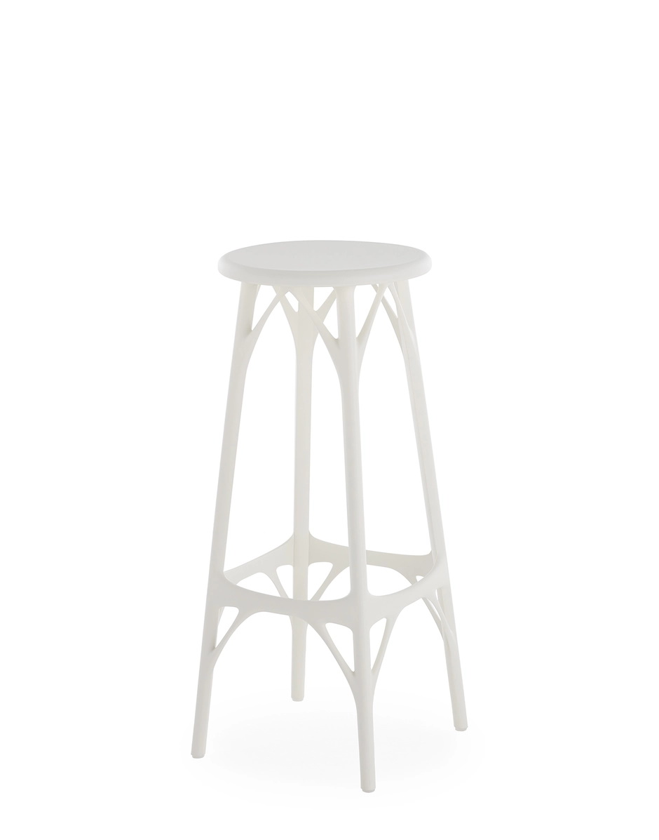 A.I. Stool Light H75cm white Kartell
