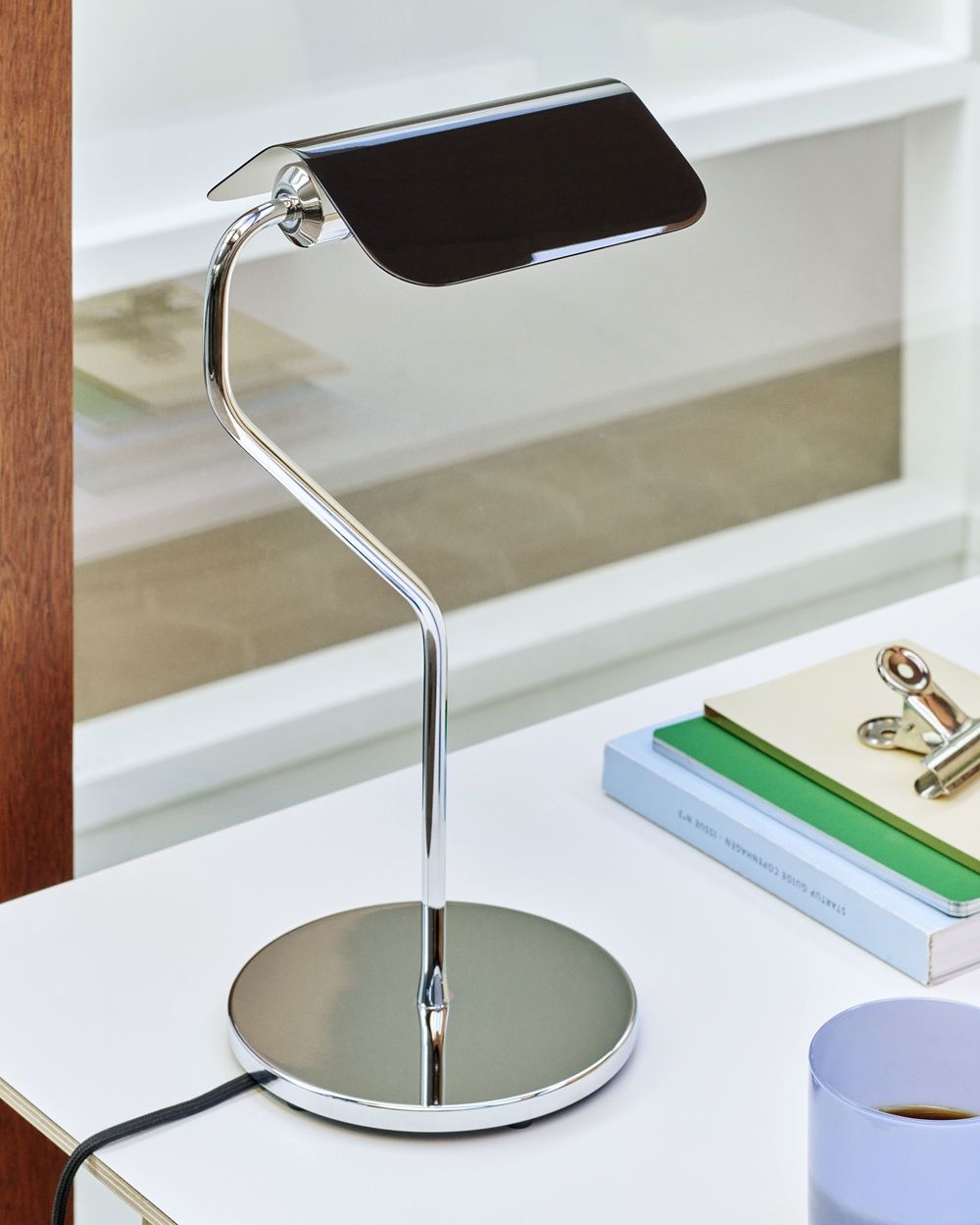 Apex Table Lamp Oyster Table Lamp Hay