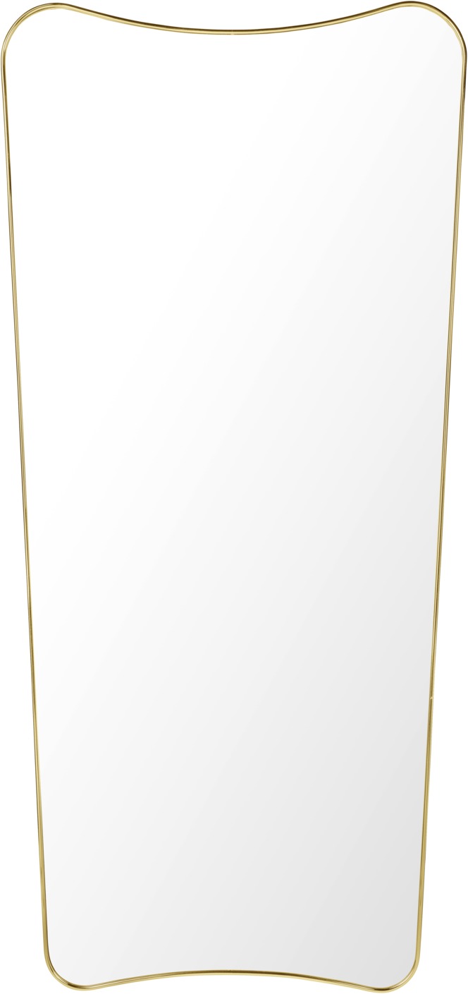 F.A. 33 Wall mirror large Brass Gubi