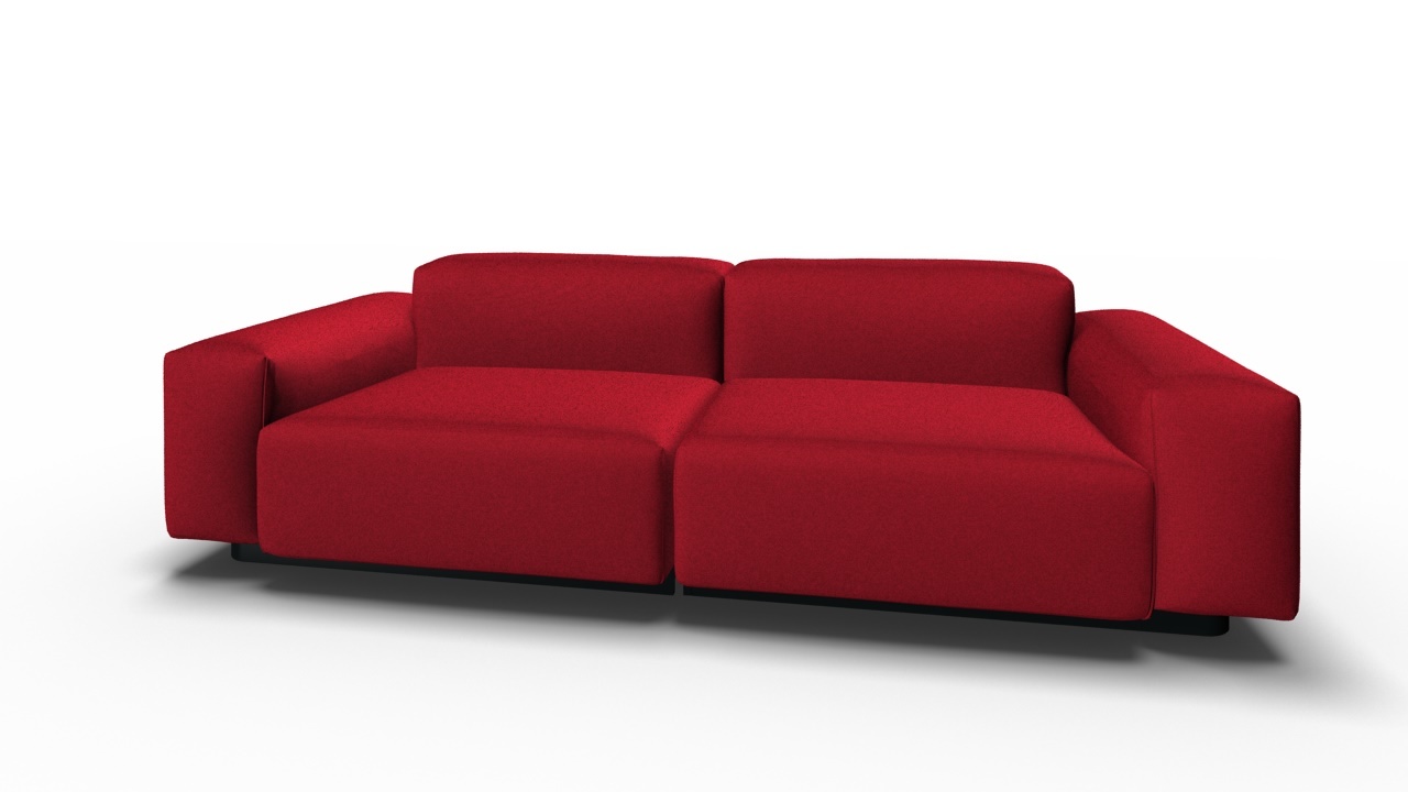 Soft Modular 2 seater sofa Vitra
