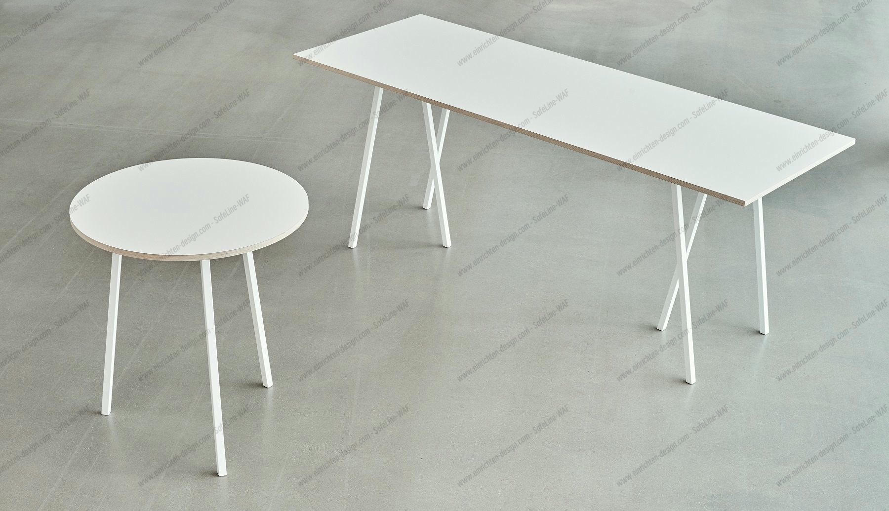 Loop Stand Table Round Table / Dining Table Ø105 Hay 
