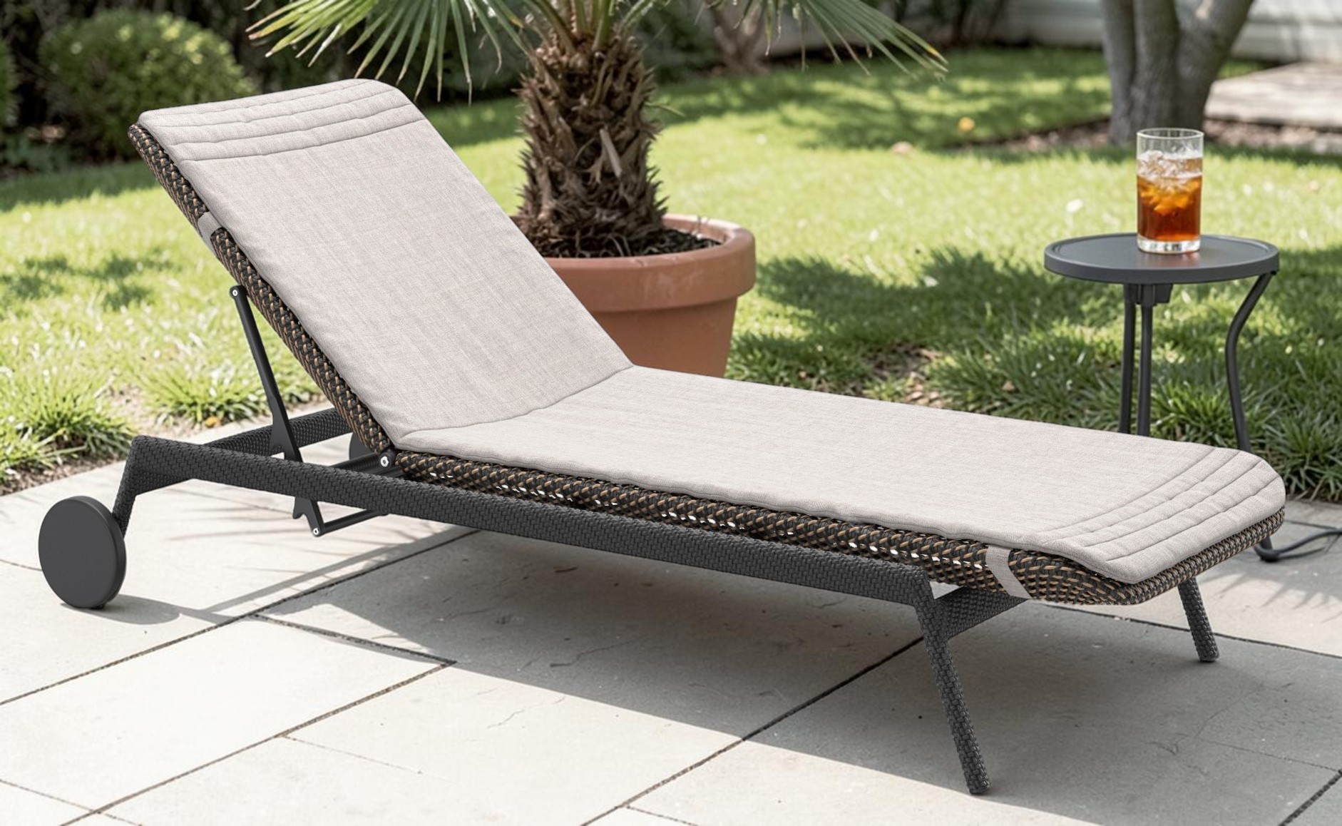 ROII Outdoor Beach Chair Sun lounger Dedon