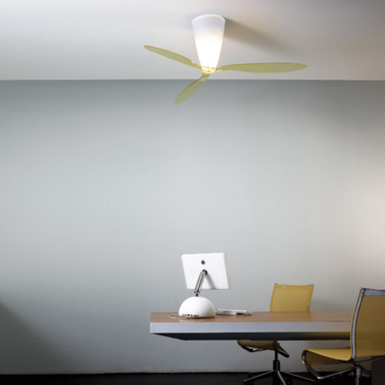 D28 Blow Ceiling Light and Fan Luceplan