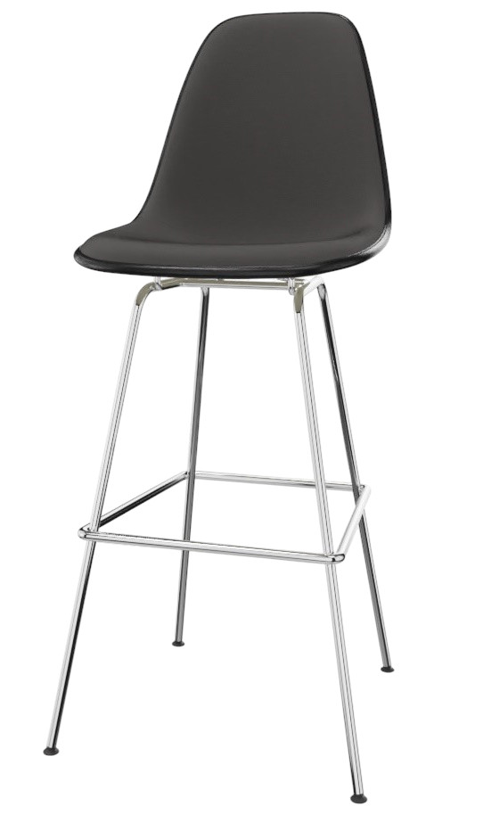 Eames Plastic Bar Stool Bar Stool High Fully upholstered Vitra 