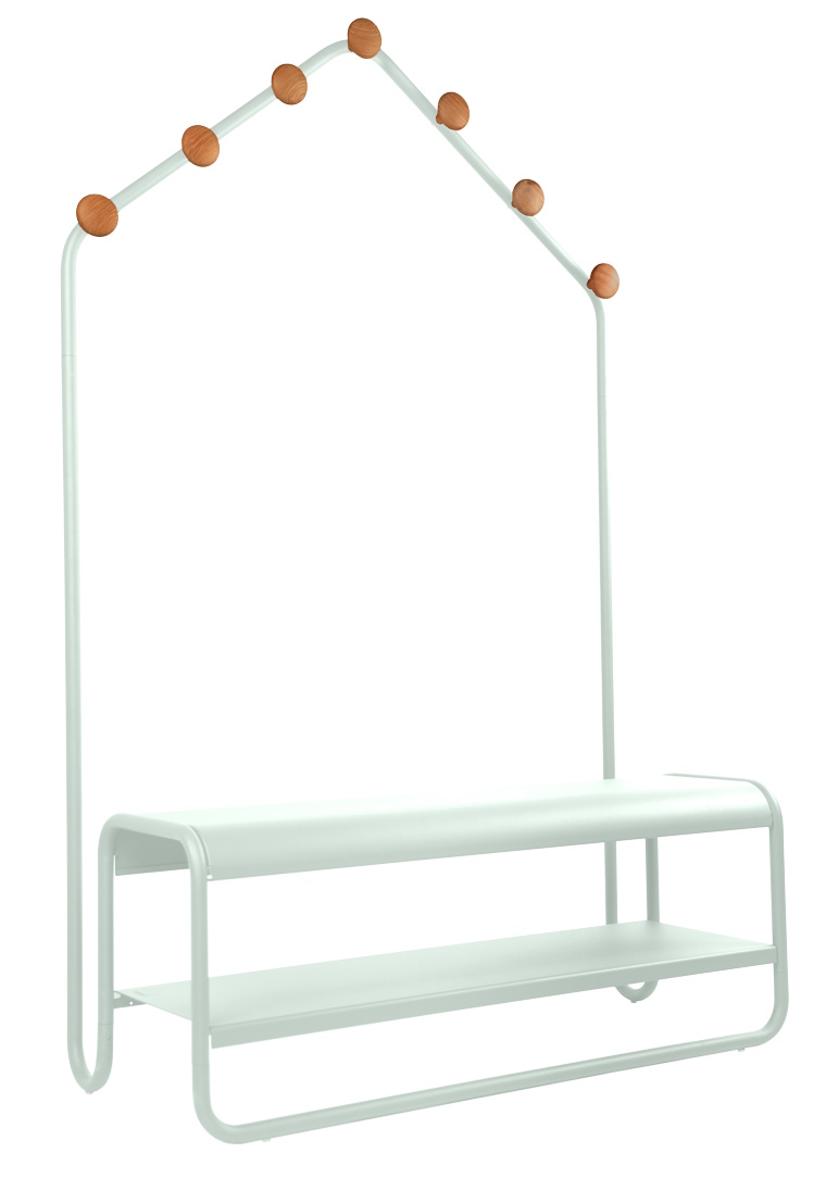 Funambule Coat rack bench Indoor Fermob