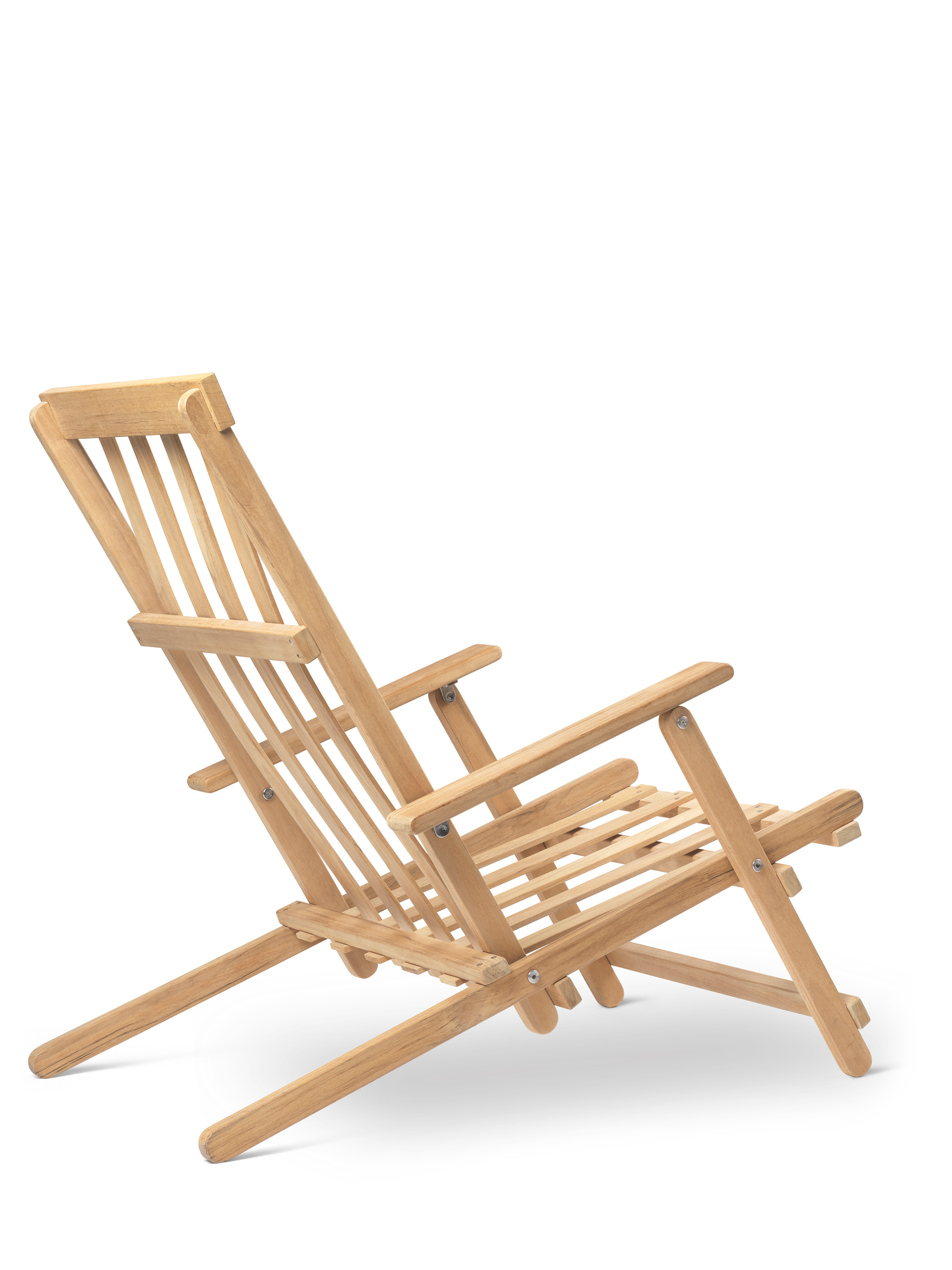 Mogensen deck chair incl. cushion outdoor Carl Hansen &amp; Søn