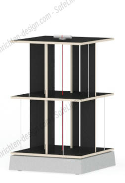 Buchstabler bookshelf, dvd-shelf Nils Holger Moormann