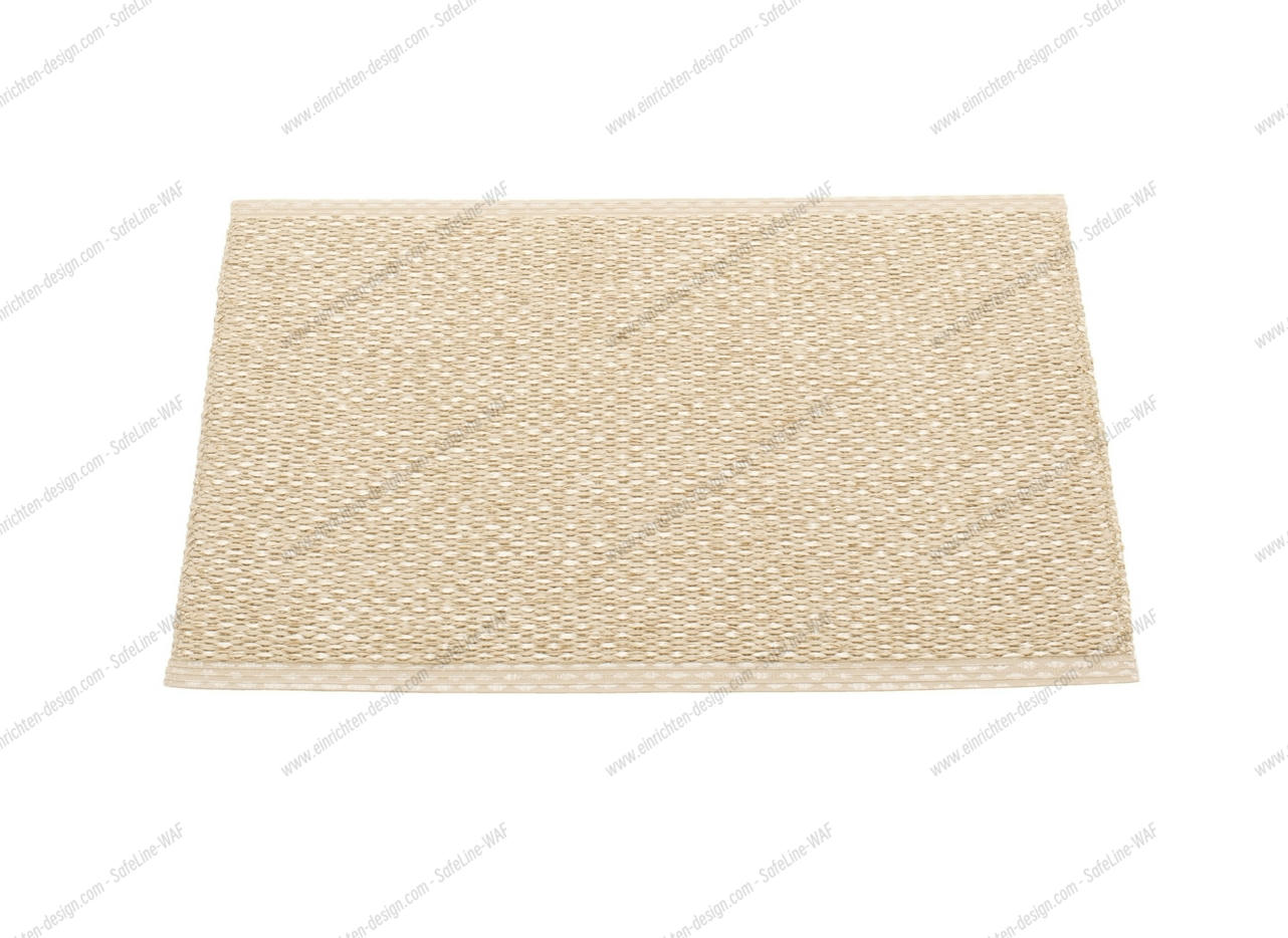 Svea Plastic Carpet Pappelina 70x50 Beige