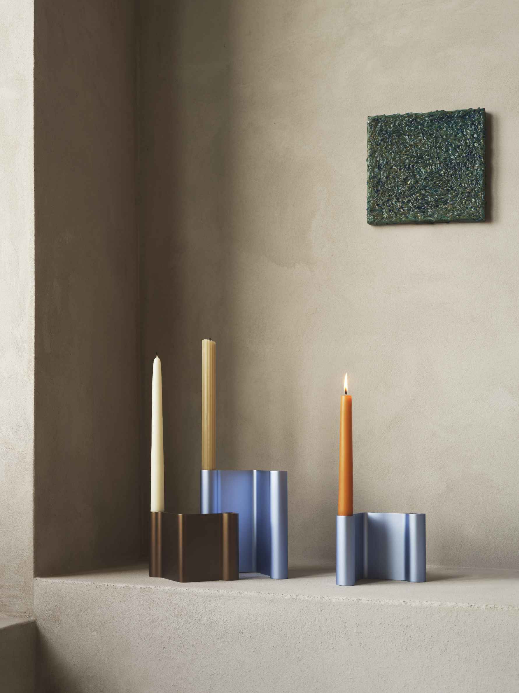 Pair Candleholder Candleholder Muuto W 10 x H 11 cm / Black