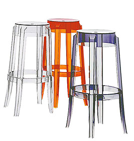 Charles Ghost Stool Set of 2 Kartell