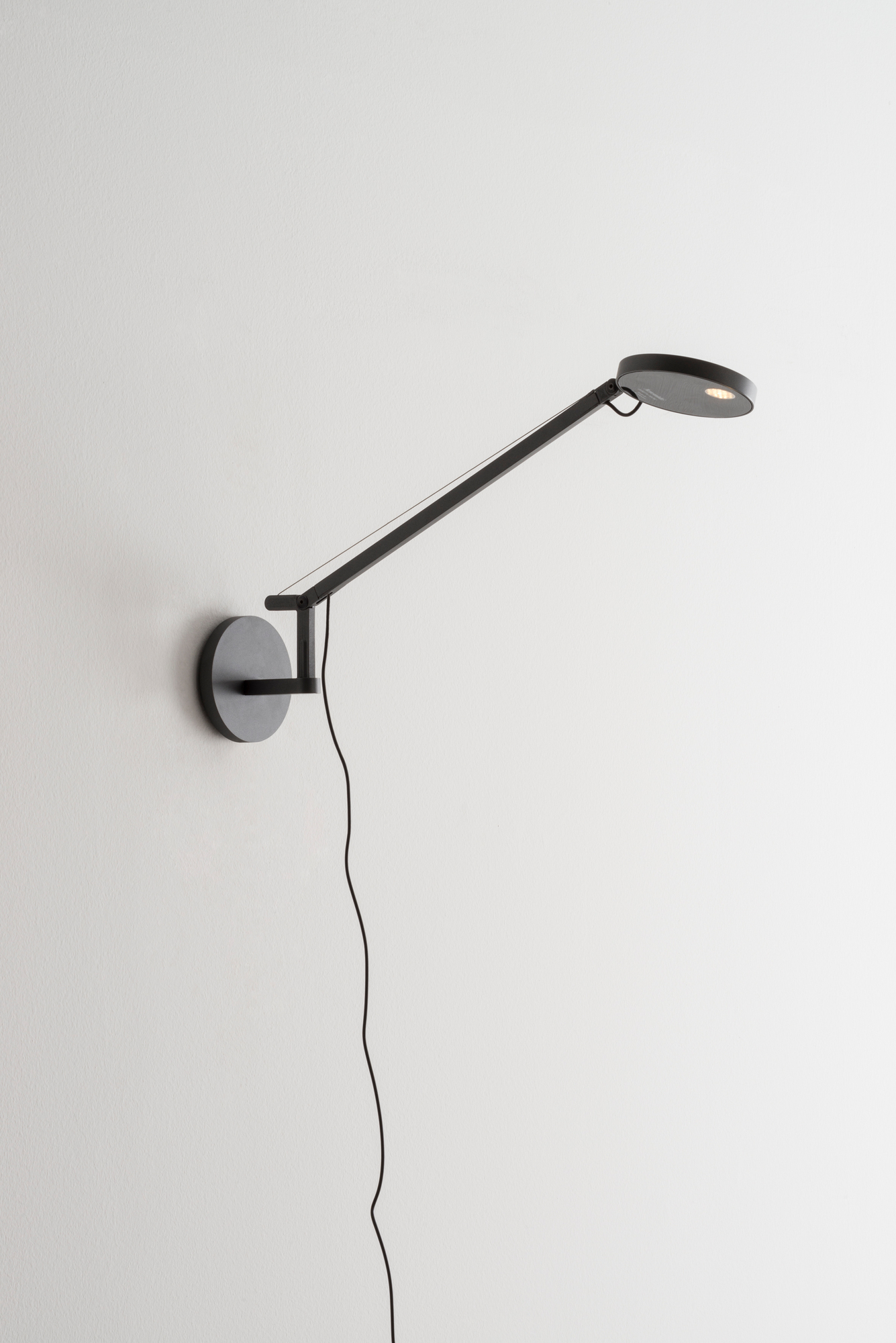Demetra Micro Wall wall lamp 2700K anthracite grey Artemide