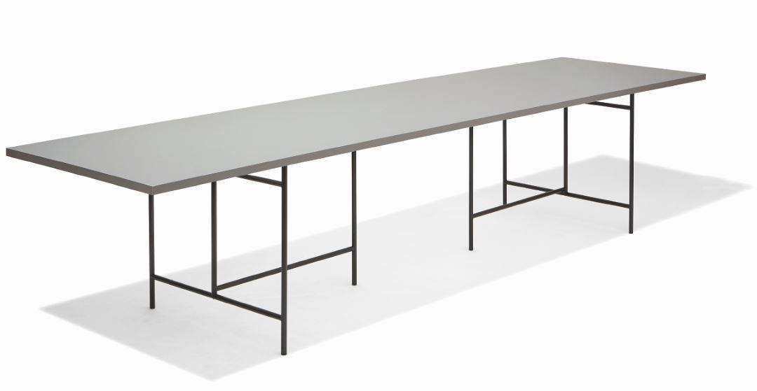 Eiermann 3 table frame coloured Richard Lampert