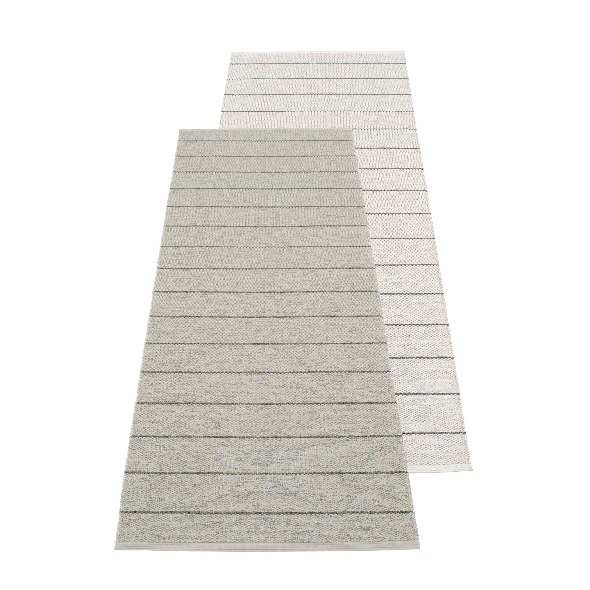 Carl Plastic Carpet 70x180 cm Pappelina Warm Grey/ Fossil Grey