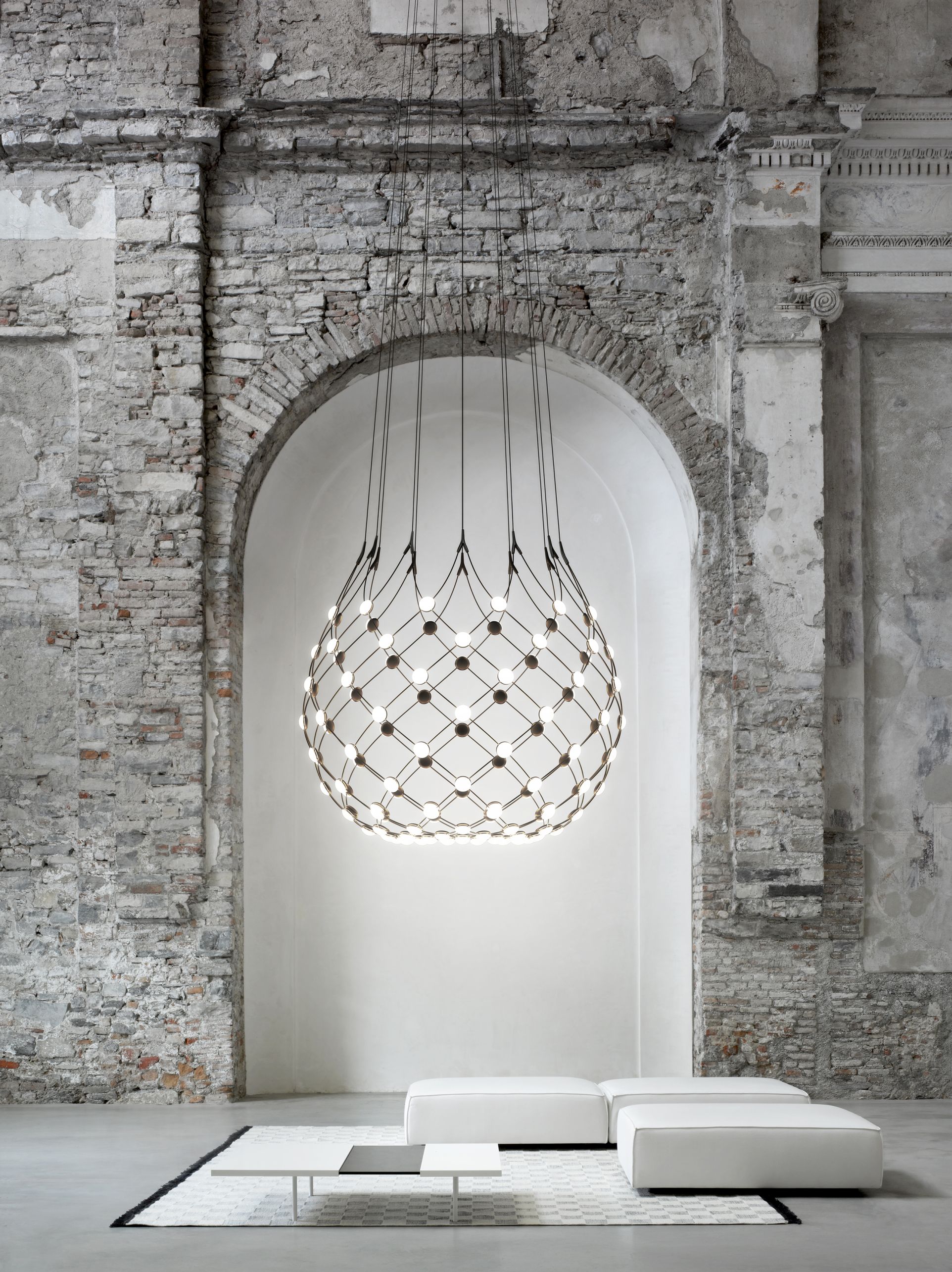 D86 Mesh Ceiling Light Luceplan