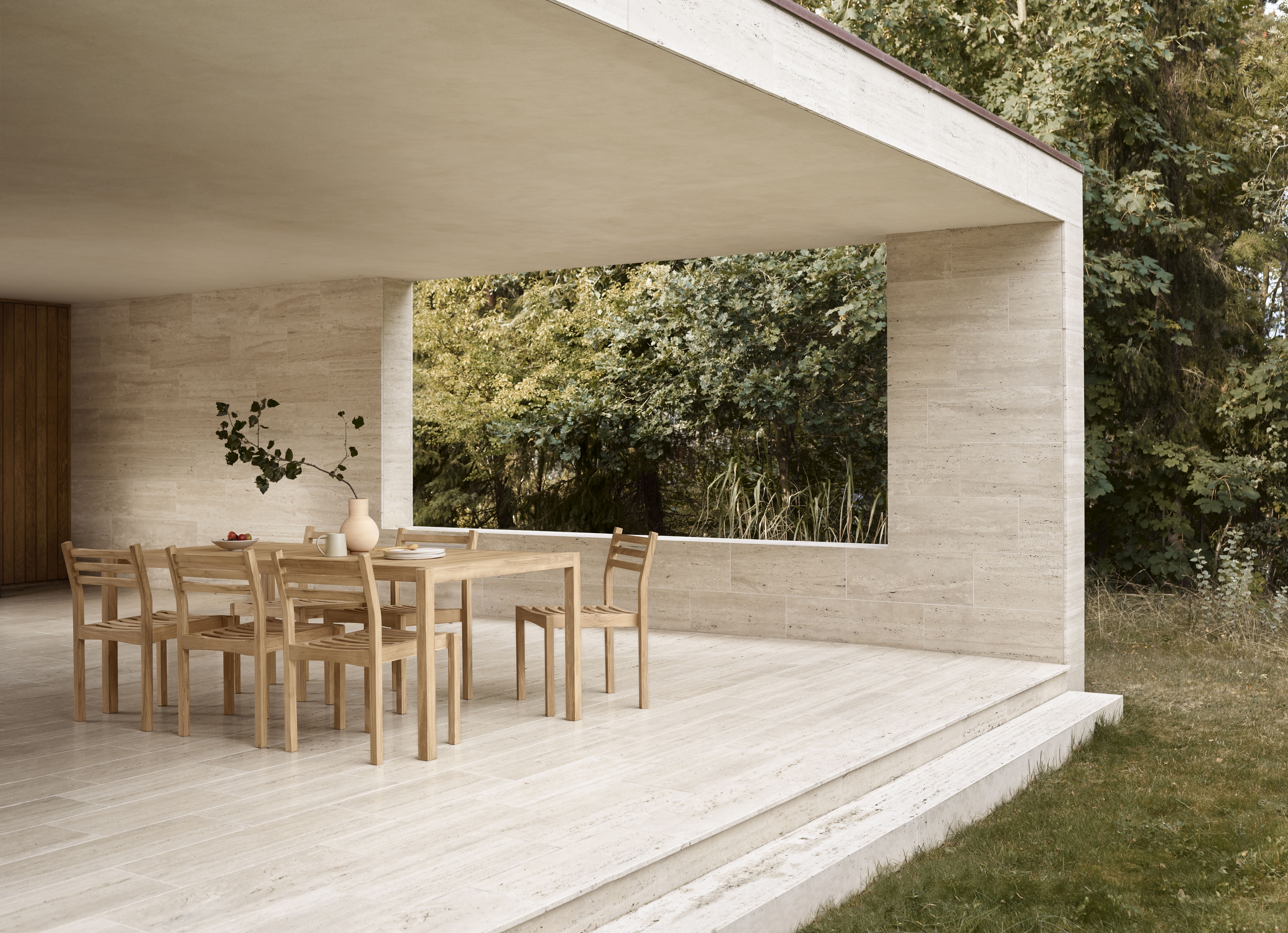 AH901 Dining Table Outdoor Carl Hansen & Søn
