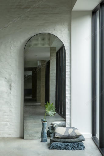 Gate Floor Mirror Clear Ethnicraft