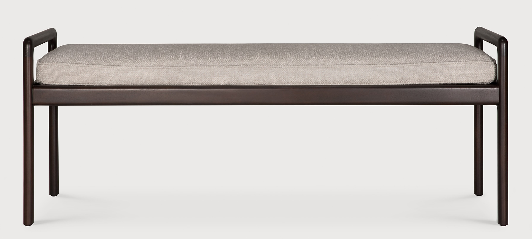 Jack Bench Bench with seat cushion Ivory Ethnicraft
