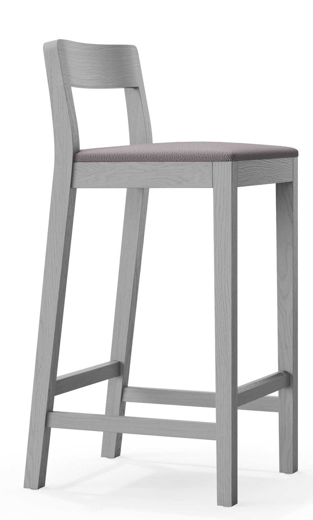 Sit Wood Bar Stool with Seat Cushion Zeitraum Sit Wood Bar Stool with Seat Cushion Zeitraum