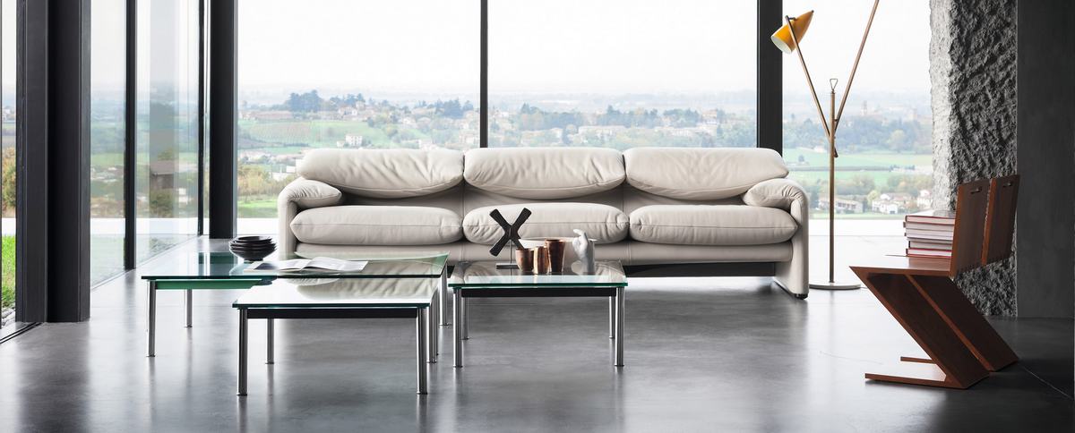 675 Maralunga Sofa 3-seater Cassina