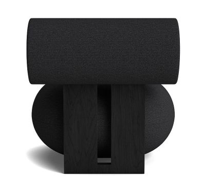 Hippo Lounge black oak / Kvadrat - Hallingdal 65 - 180 Norr11