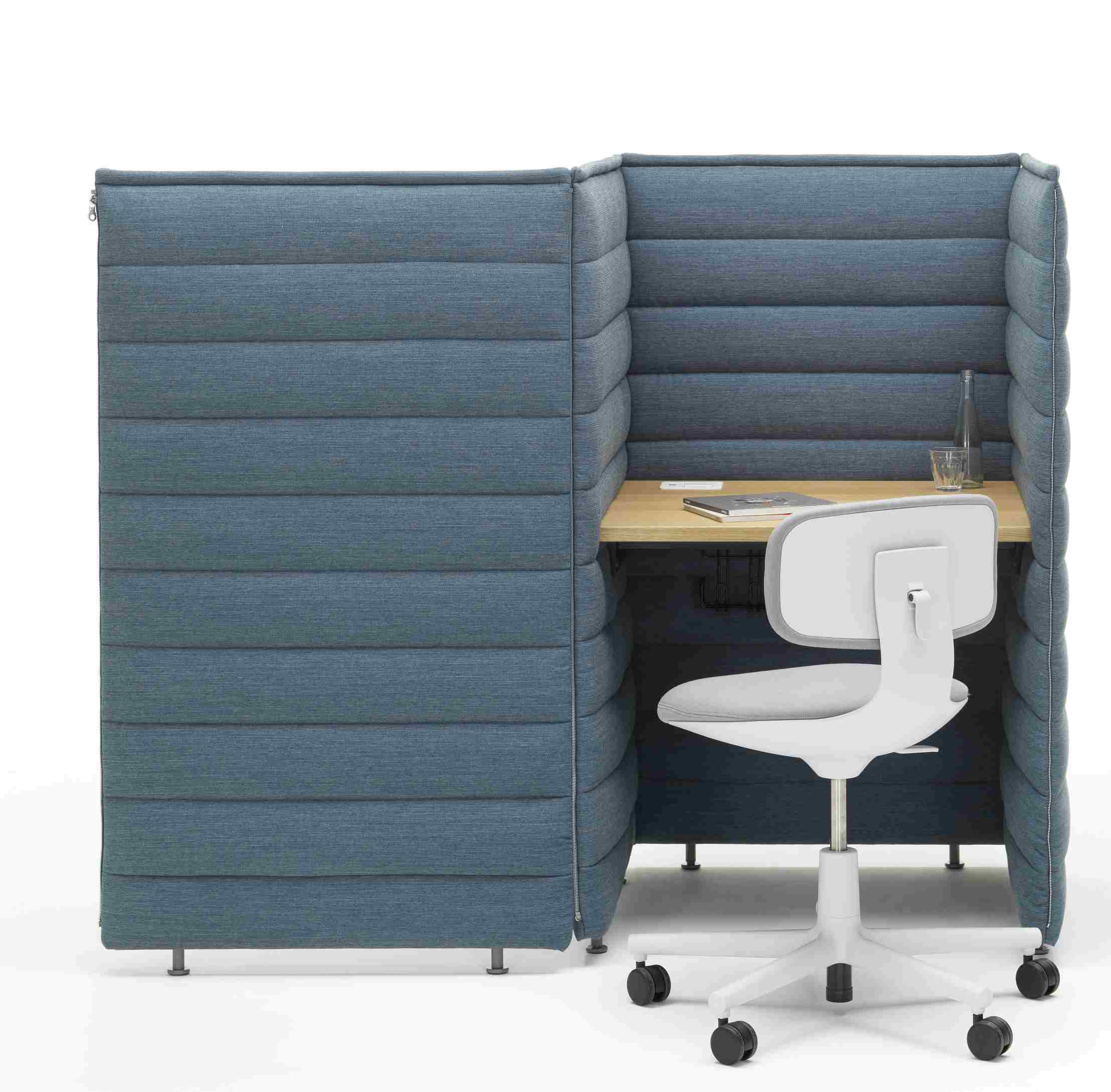 Alcove Plus Desk Small Desk Vitra