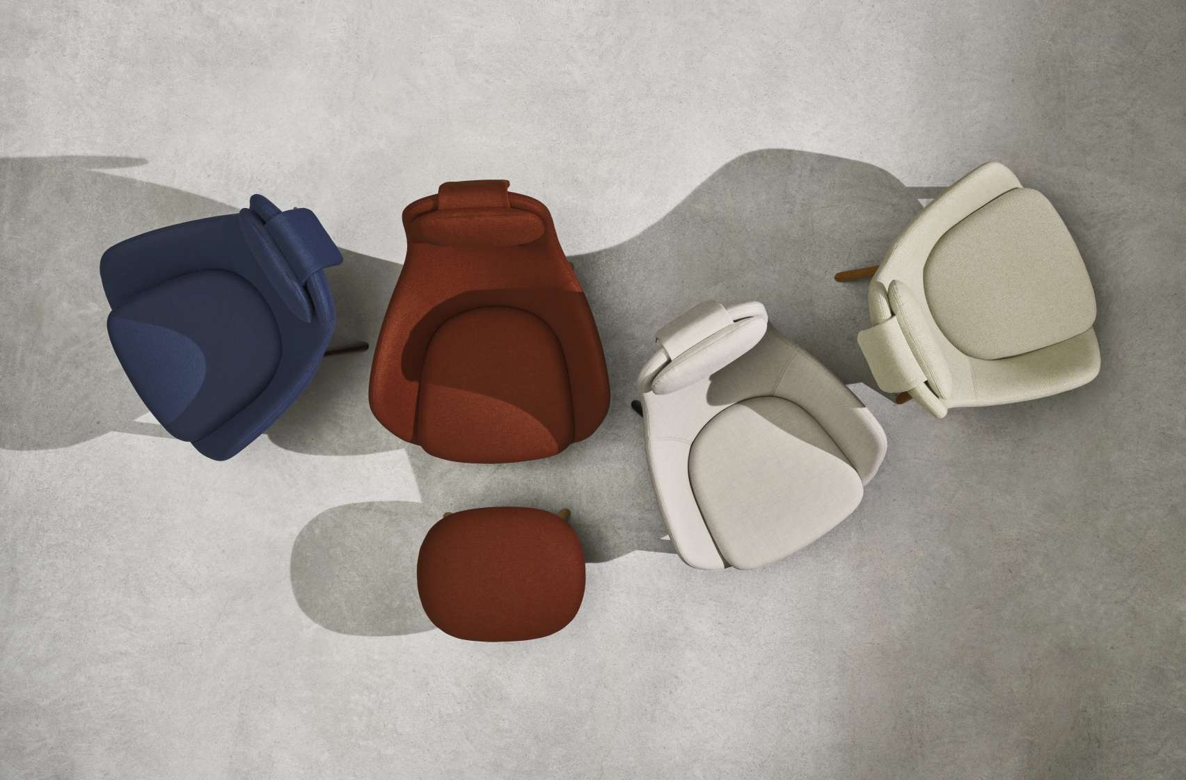 Hal Lounge Chair Armchair Seat Cushion loose Vitra   