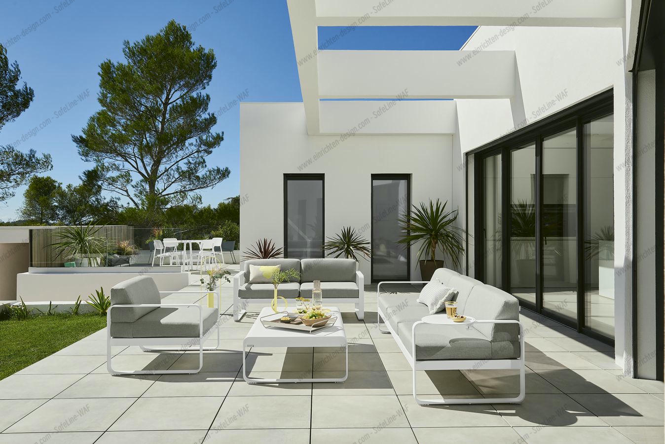 Bellevie Large Low Table Outdoor Fermob