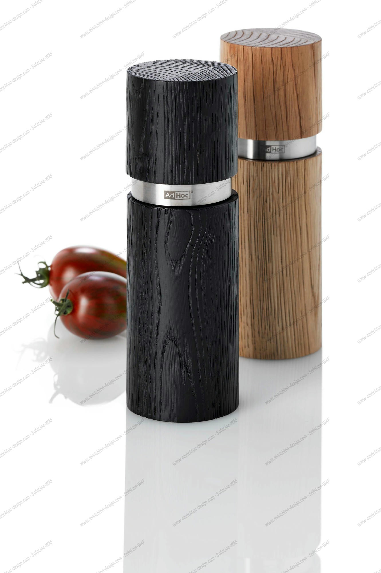 Set Pepper &amp; Salt Mill Textura AdHoc SINGLE PIECES