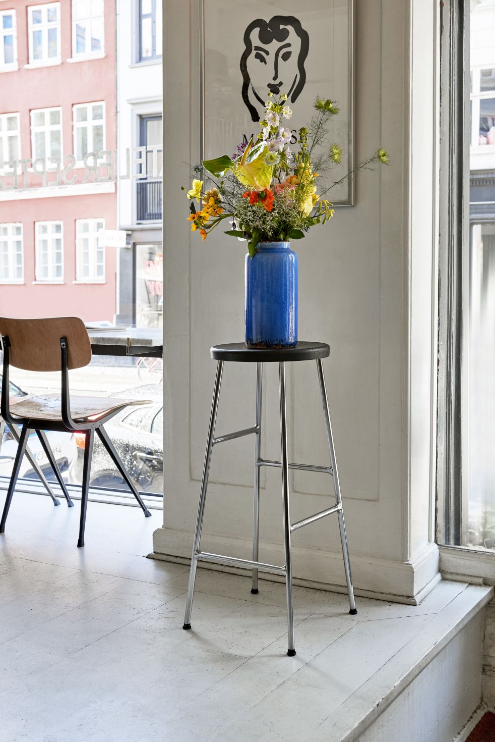 Cornet Bar Stool High Bar Stool H 75 cm Hay 
