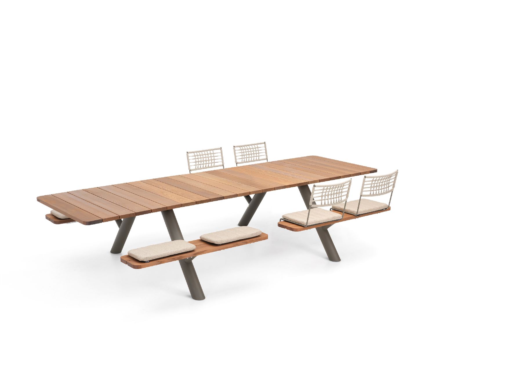 Panigiri Picnic Table and Bench Combi Outdoor Extremis