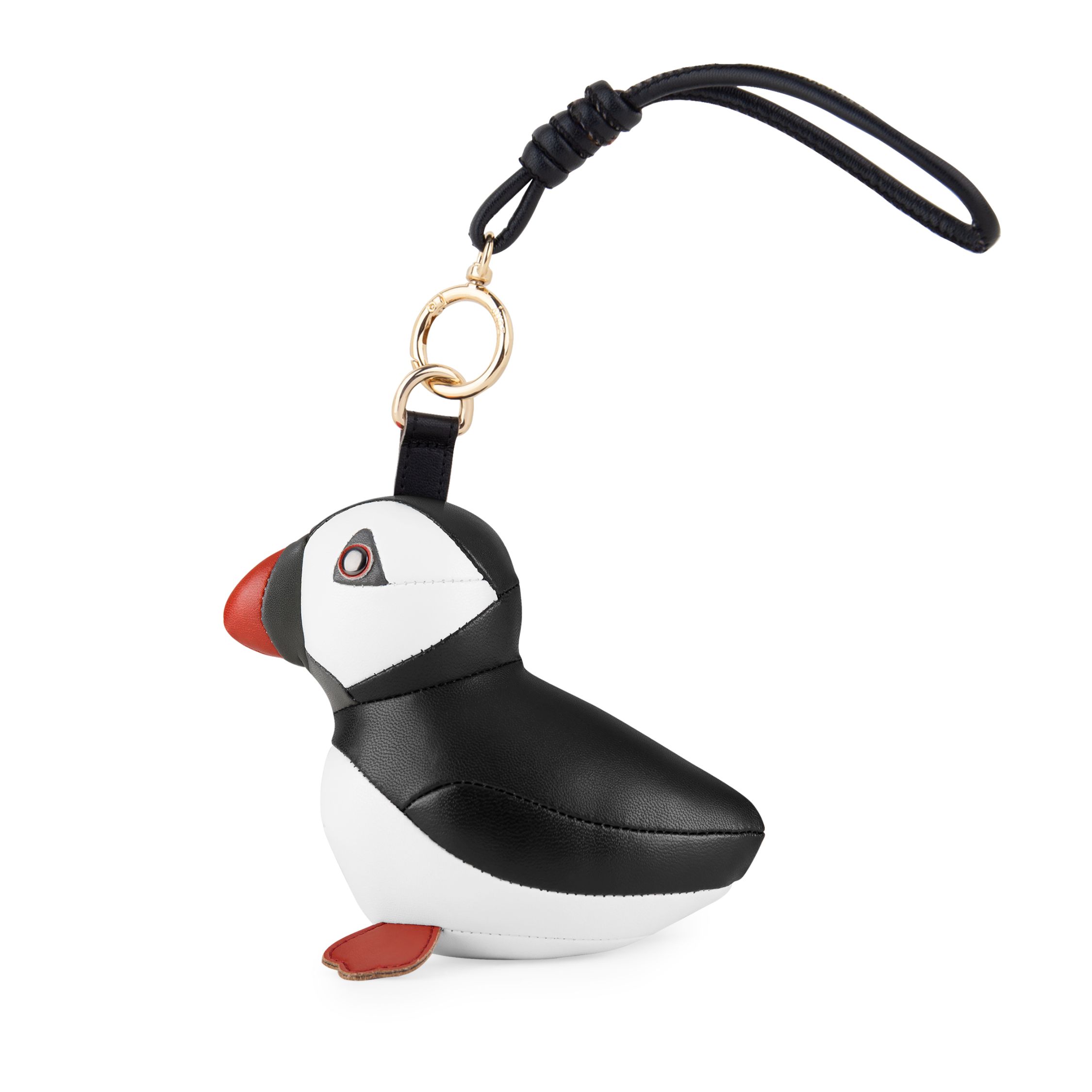 Taschenanhänger Puffin von Züny: Niedlicher Papageitaucher als Schlüsselanhänger oder Deko-Accessoire für Taschen und Rucksäcke.
