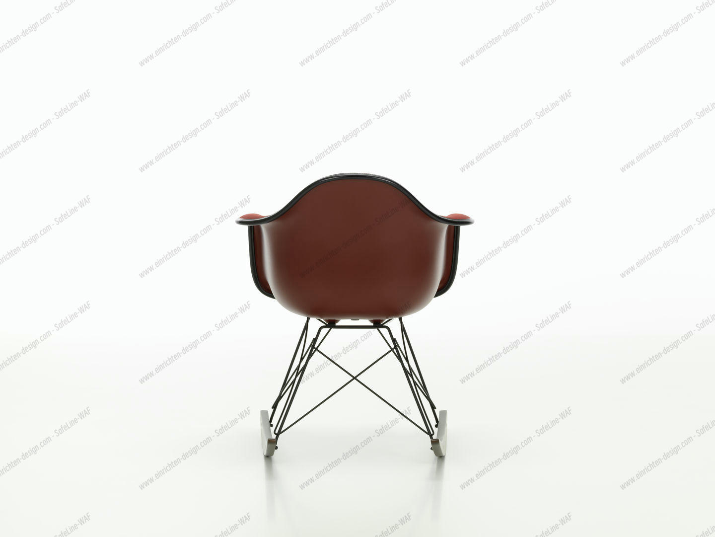 Eames Plastic Armchair RAR Rocking Chair Fully upholstered Vitra